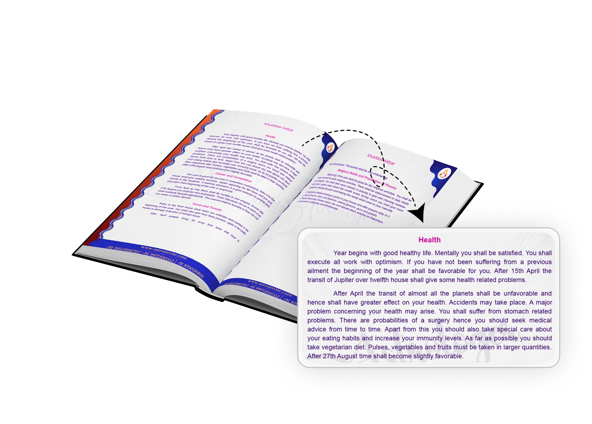 Health & Longevity Guidance - BrahmVid pages